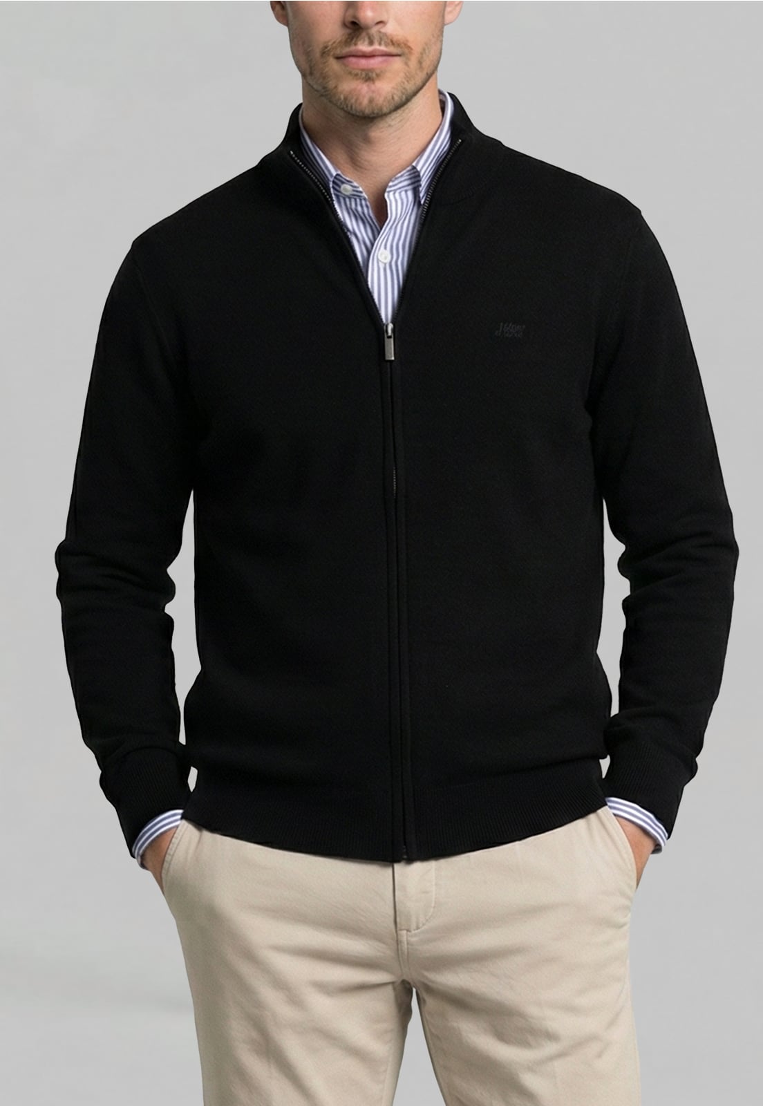 SWEATER SLIM GRANADA BLACK - 3