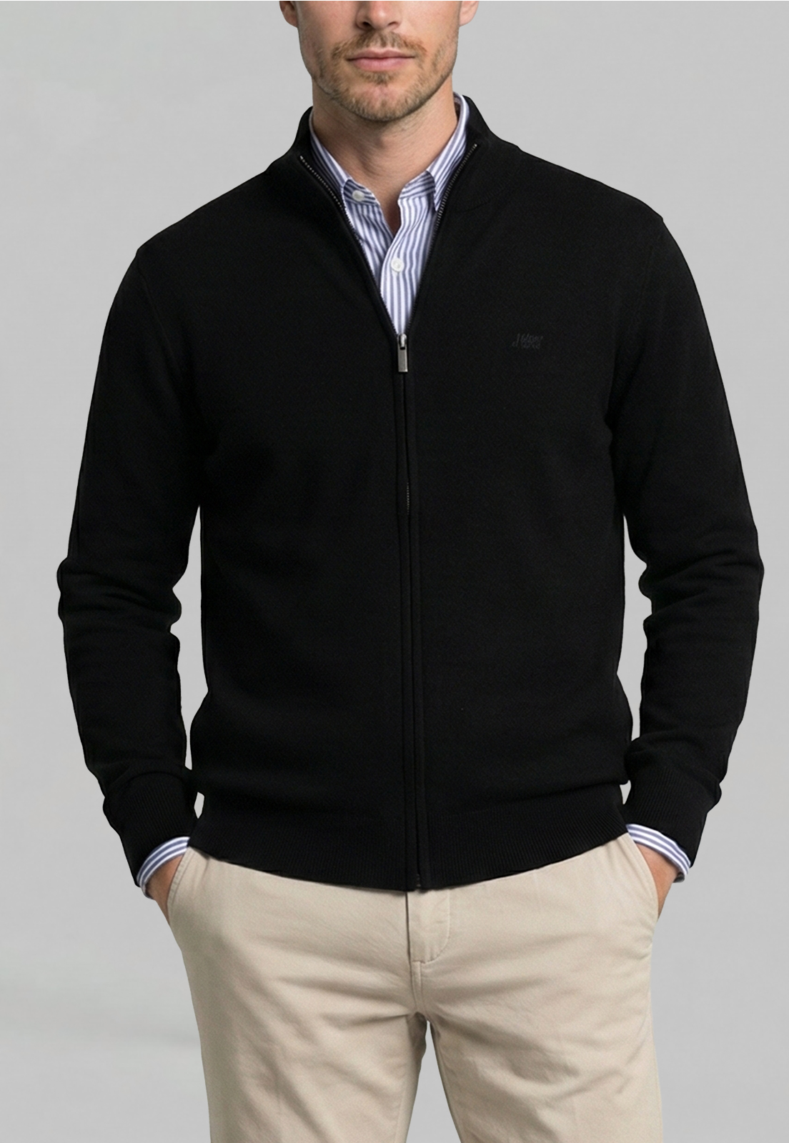 SWEATER SLIM GRANADA BLACK - 3