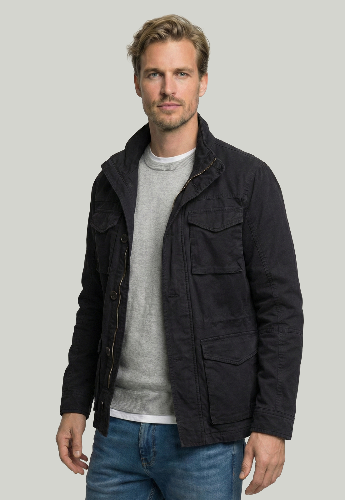CHAQUETA MADRID BLACK - 1