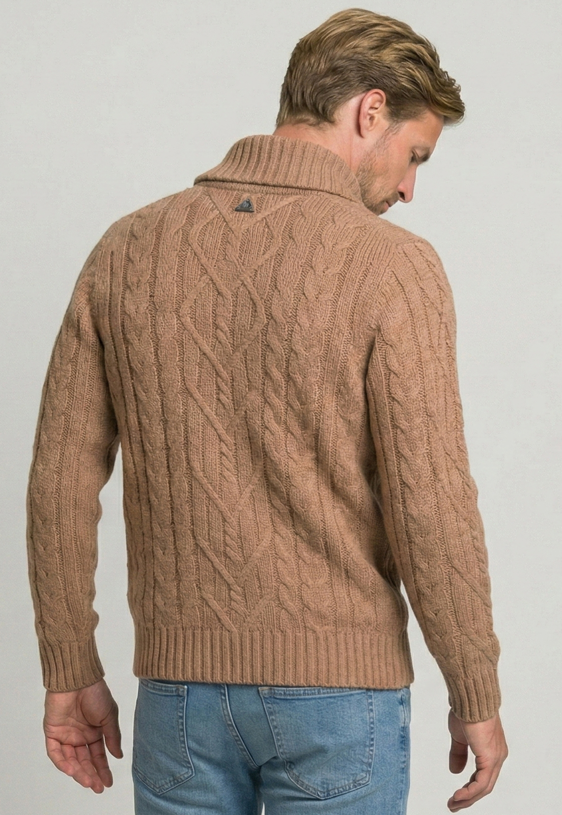 SWEATER ASTI CAMEL MELANGE - 4