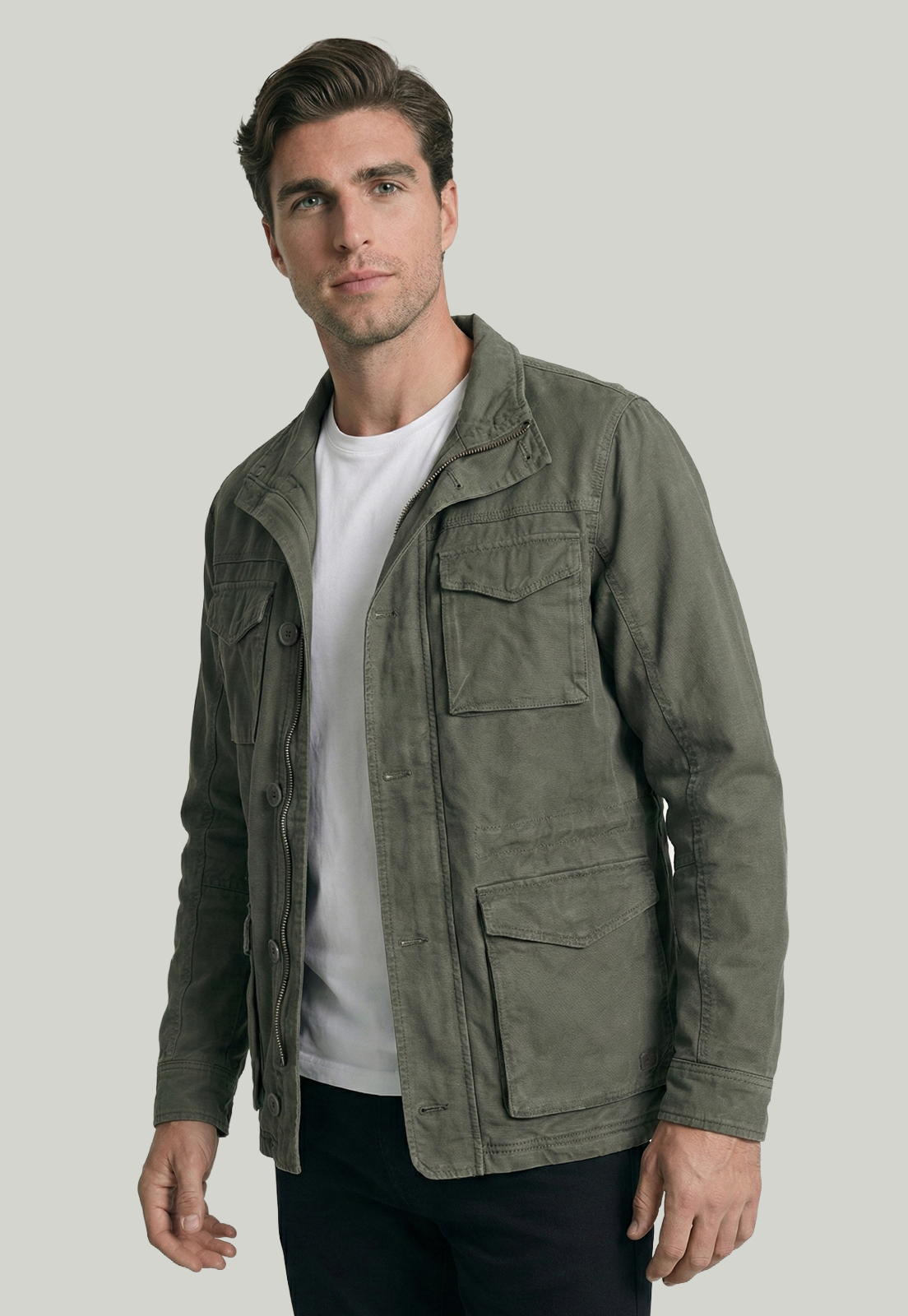 CHAQUETA MADRID MILITARY - 1