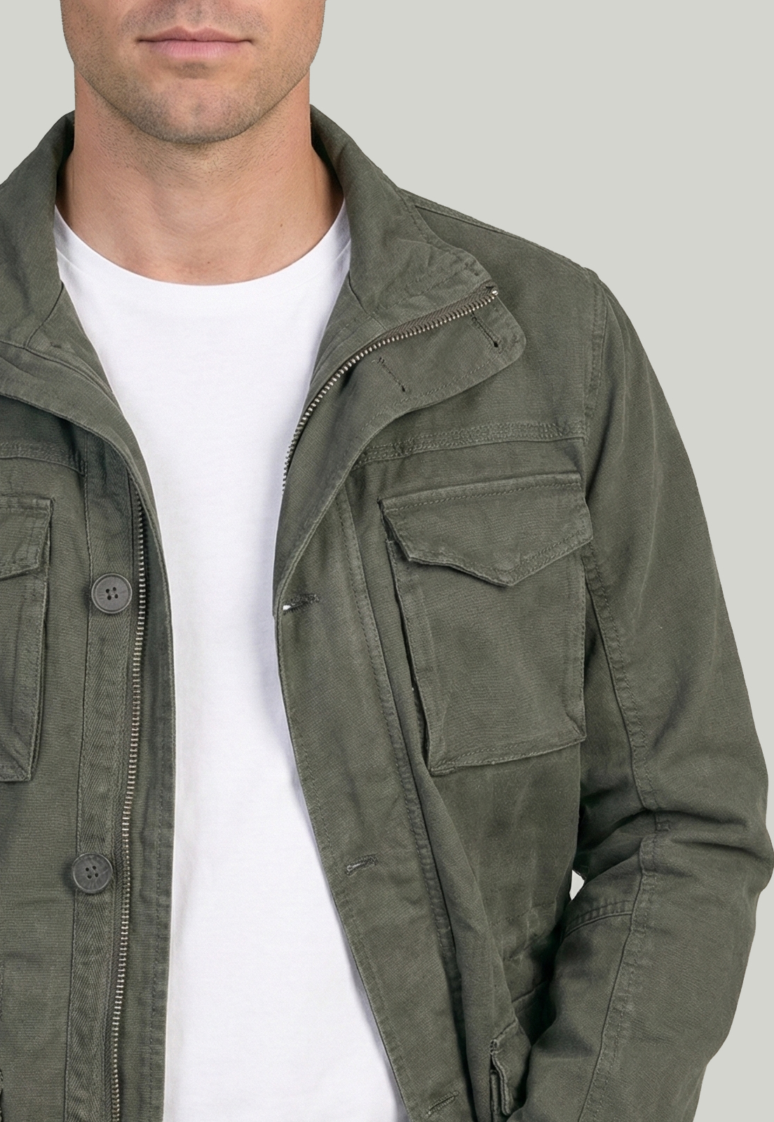 CHAQUETA MADRID MILITARY - 3