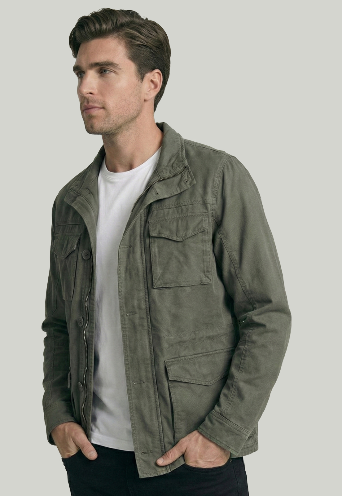 CHAQUETA MADRID MILITARY - 5