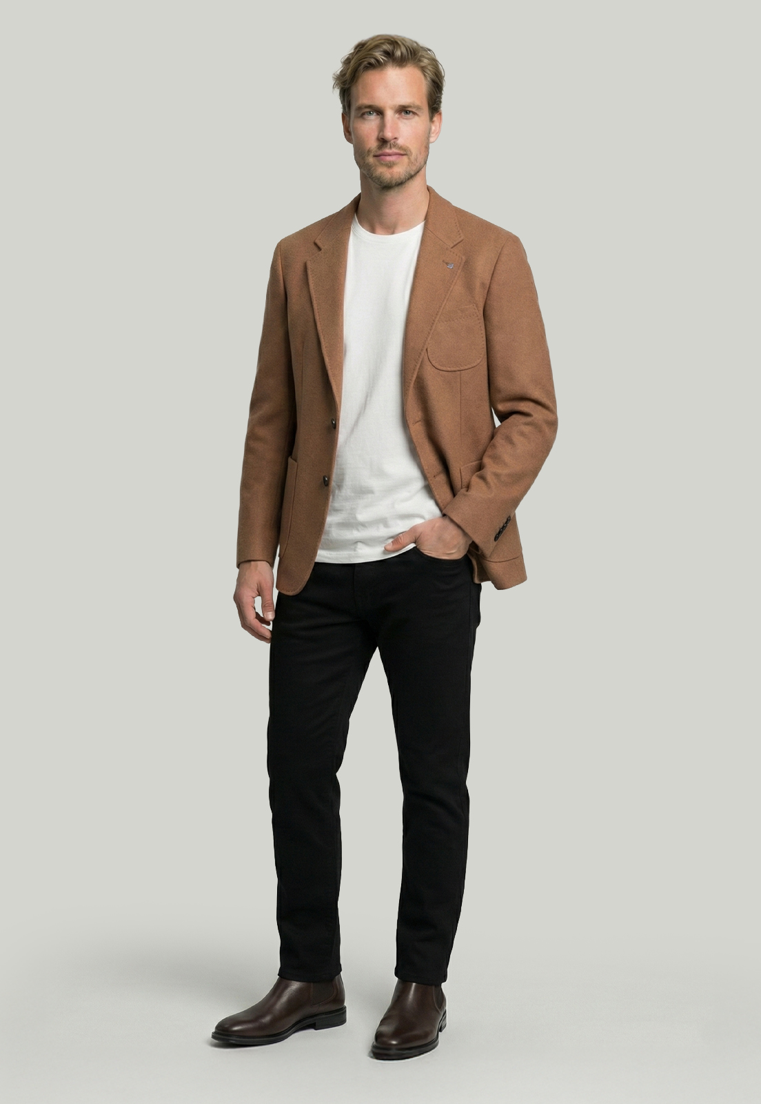 BLAZER BOLOGNA CAMEL - 2