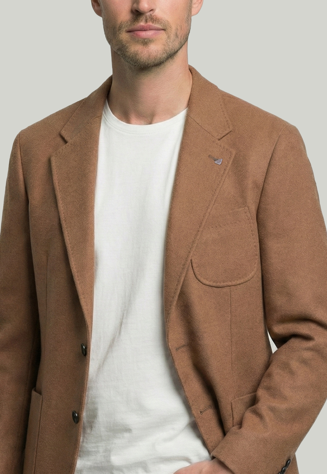BLAZER BOLOGNA CAMEL - 3