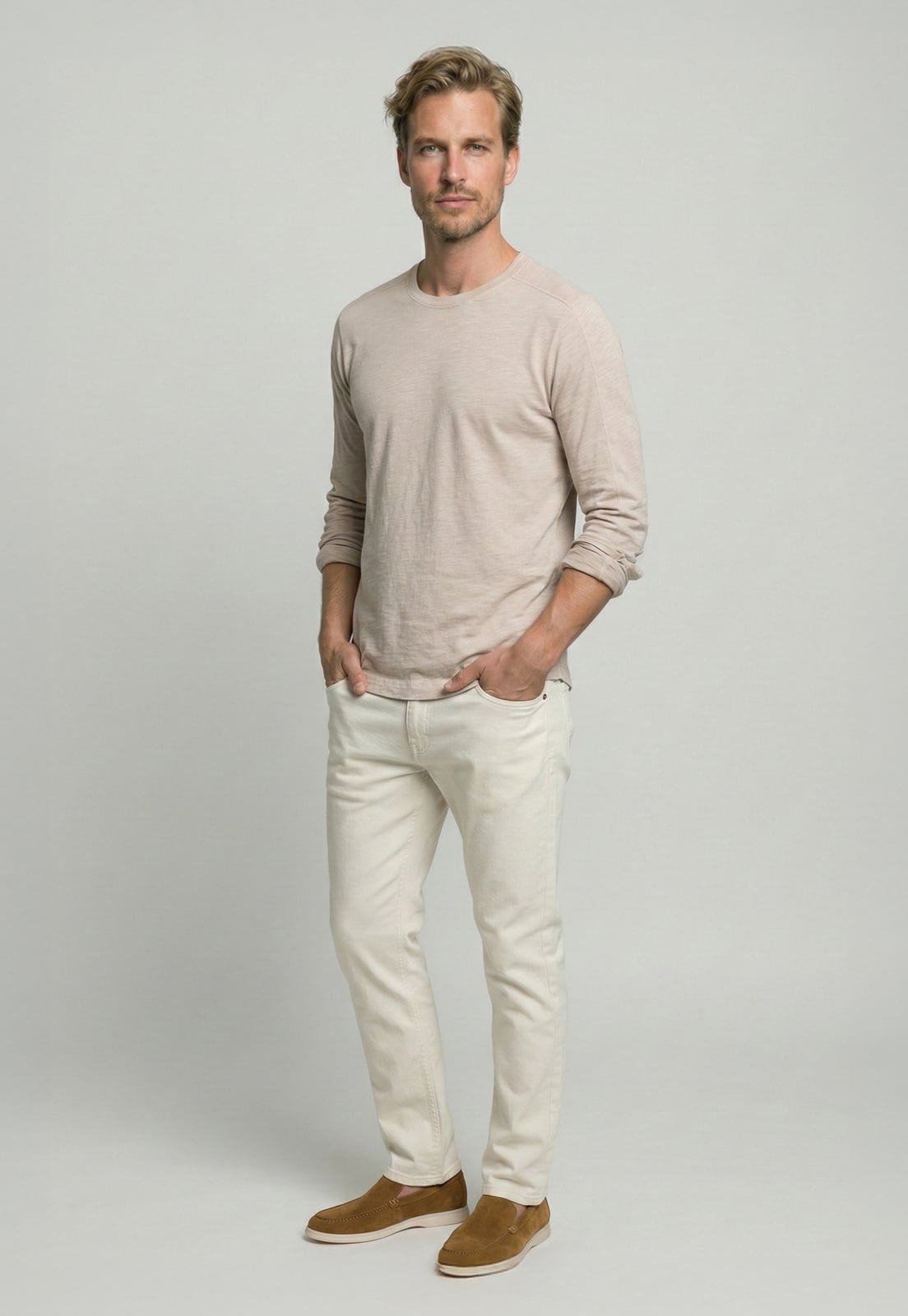 POLERA BERLIN SAND - 2