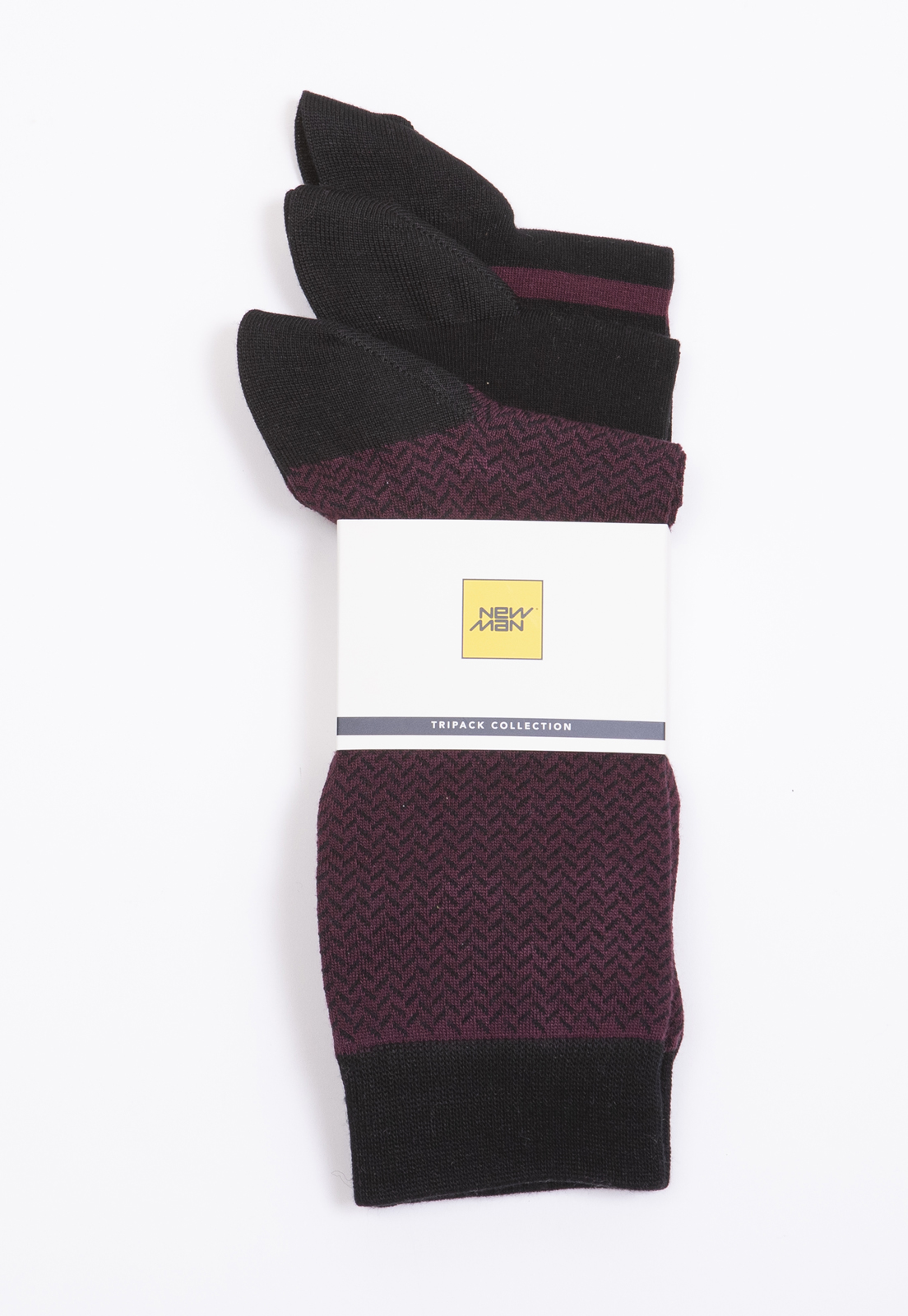 TRIPACK DE CALCETINES BLACK - 1