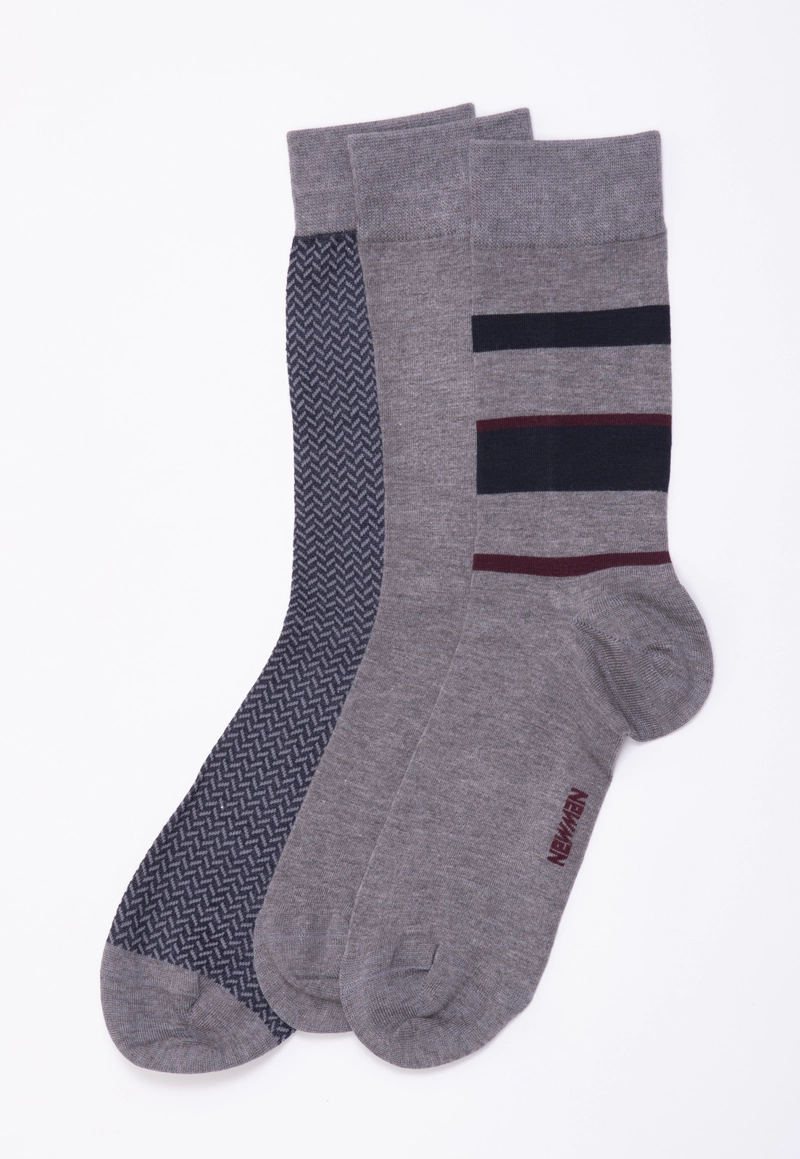 TRIPACK DE CALCETINES GREY - 2
