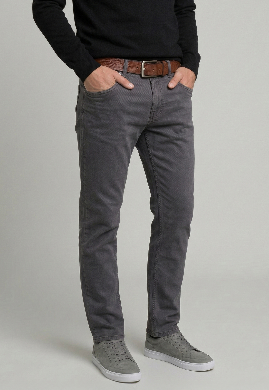 PANTALON BELFAST BROWN - 1