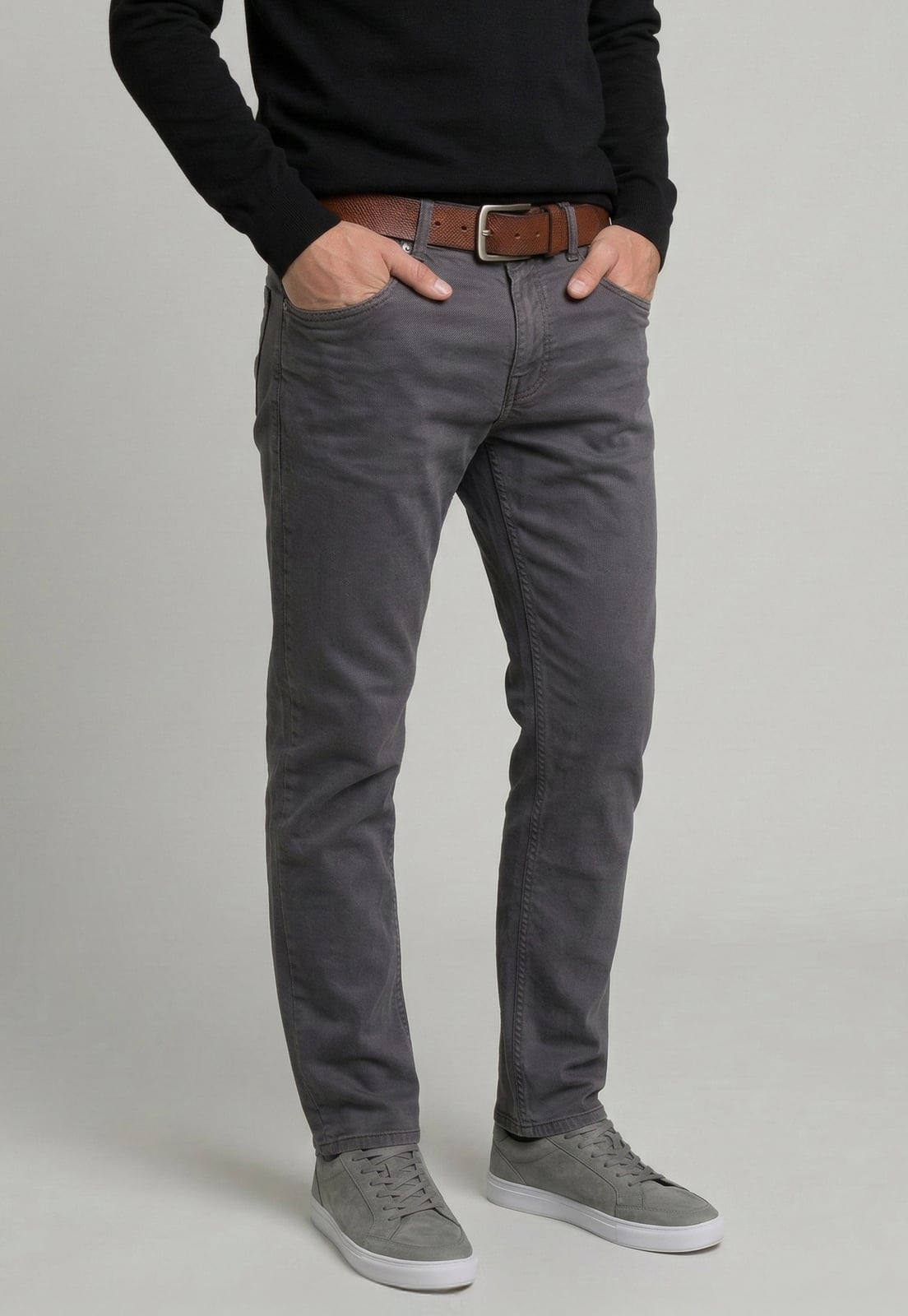 PANTALON BELFAST BROWN - 1