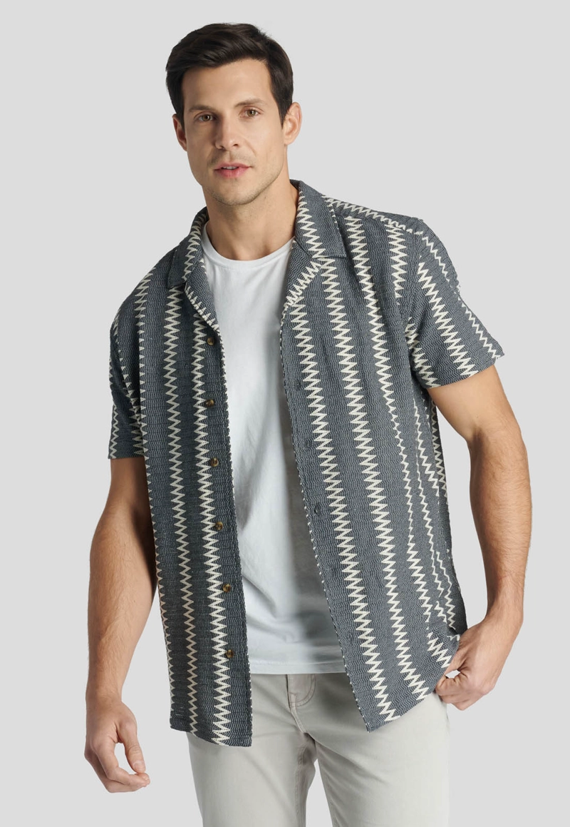 CAMISA SARAJEVO AVANT-GARDE GREY - 2