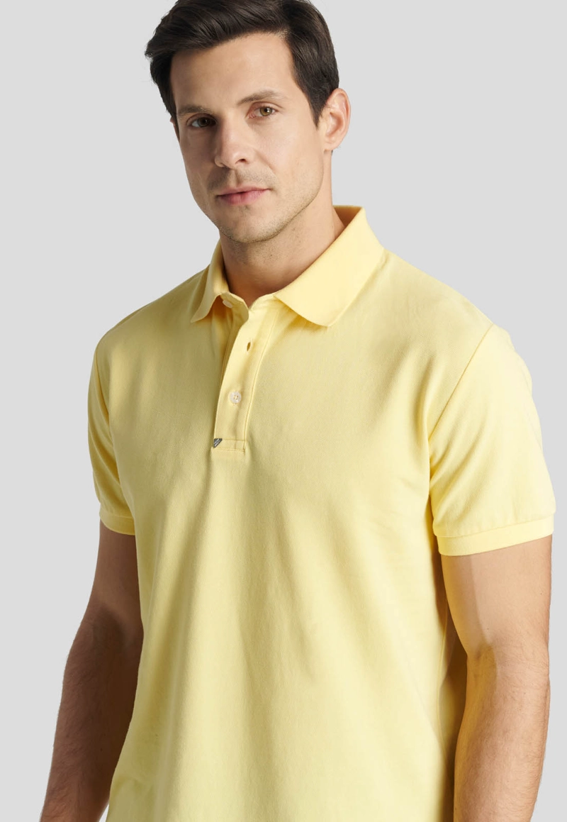 POLO NANTES HERITAGE LT YELLOW - 3