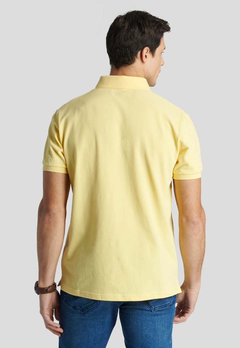 POLO NANTES HERITAGE LT YELLOW - 4