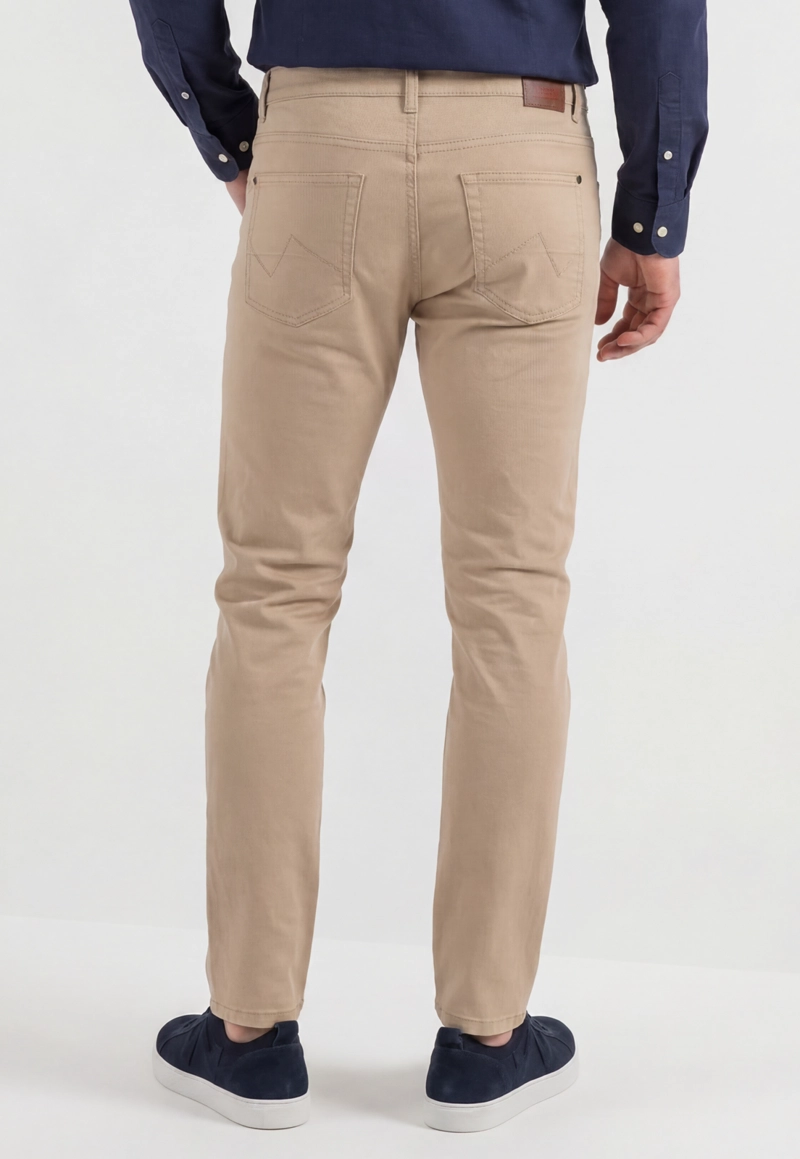 PANTALON SLIM AMSTERDAM SAND - 4