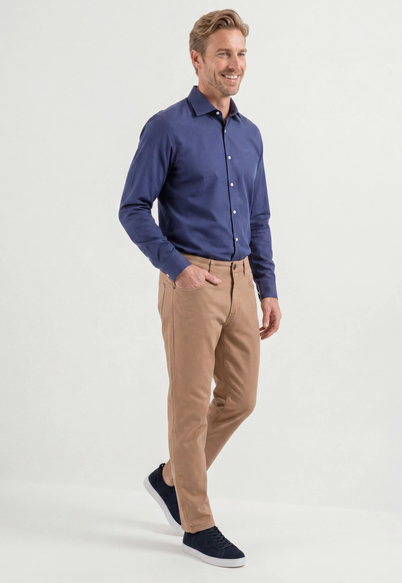 CAMISA LONDON NAVY - 2
