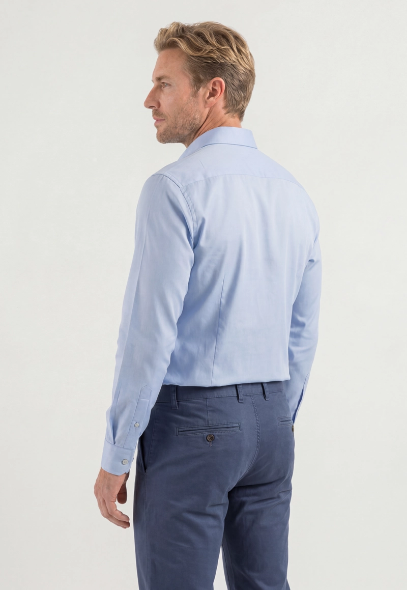 CAMISA SLIM PRAGA SKY - 4