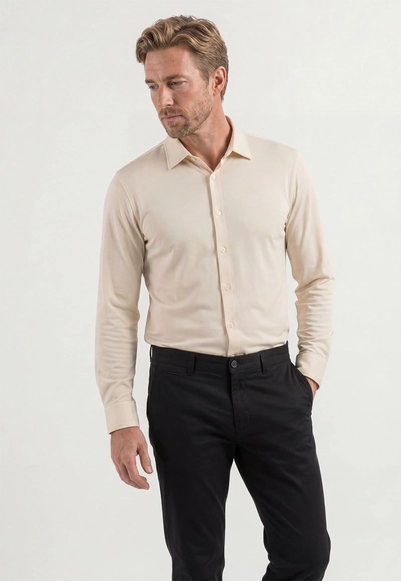 CAMISA SENLIS ECRU - 1