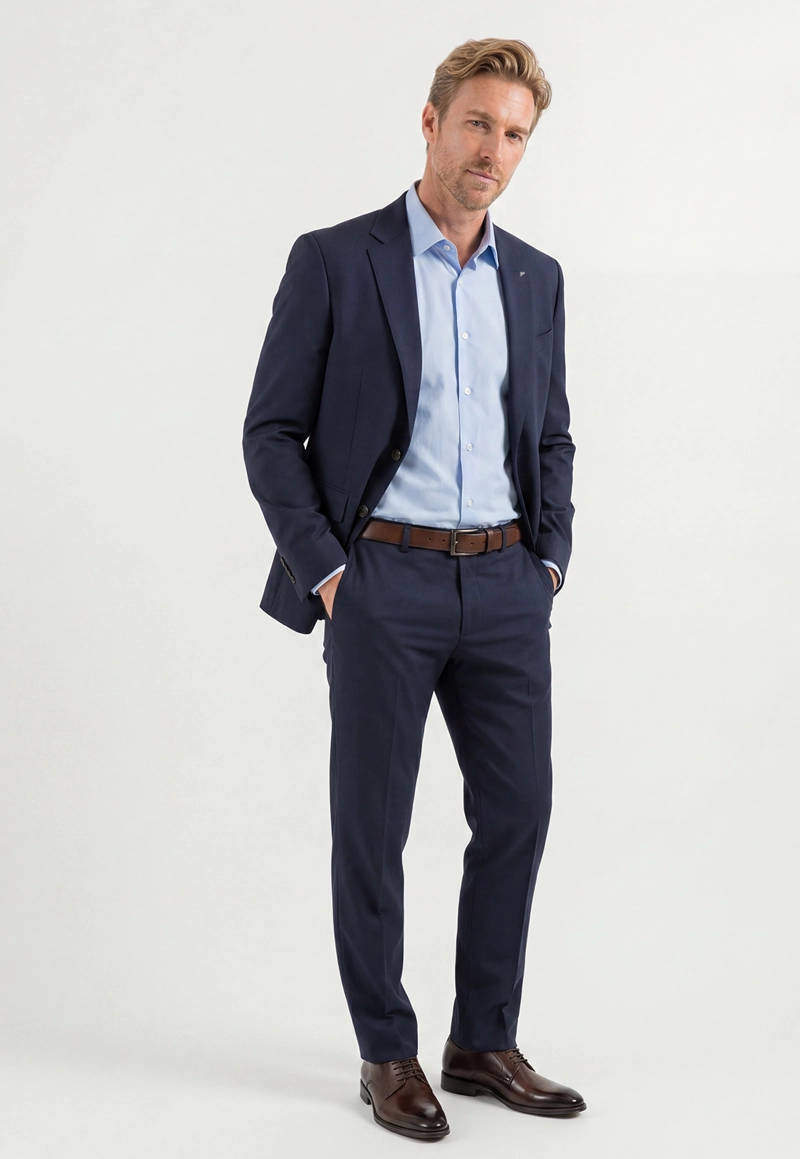 BLAZER SLIM CALAMO NAVY - 2