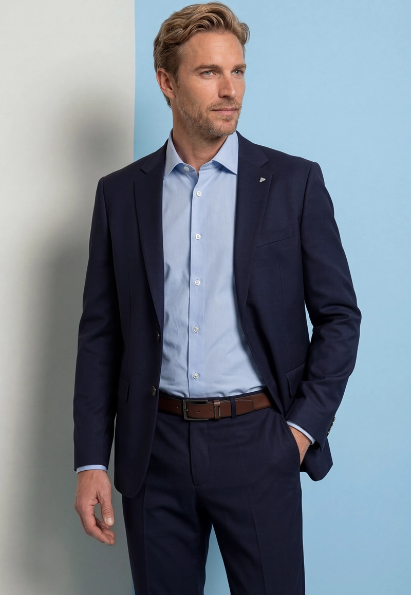BLAZER SLIM CALAMO NAVY - 5