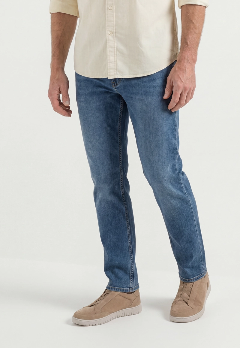 JEANS SILOS BASICO INDIGO - 1