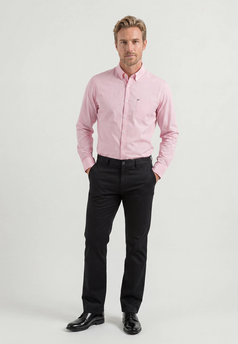CAMISA EXETER REGULAR PINK - 2