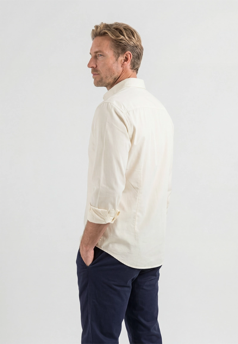 CAMISA ELY ECRU - 4