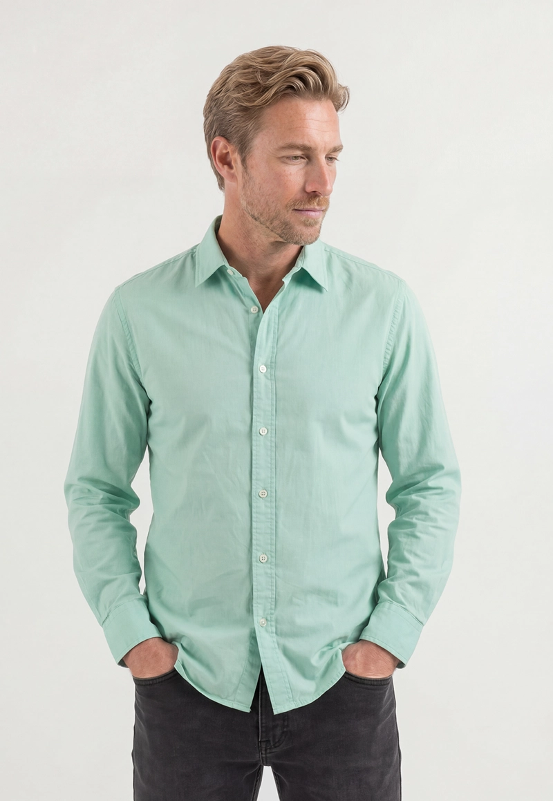 CAMISA ELY AQUA - 1