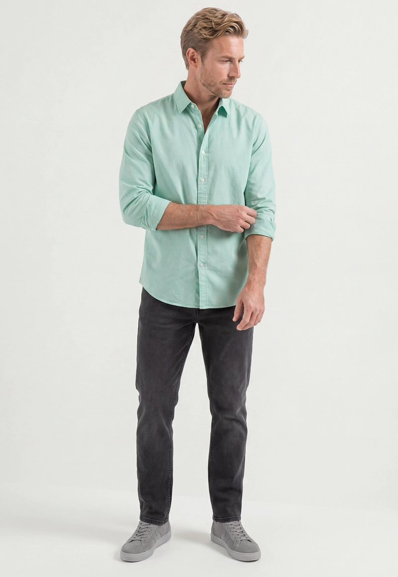 CAMISA ELY AQUA - 2