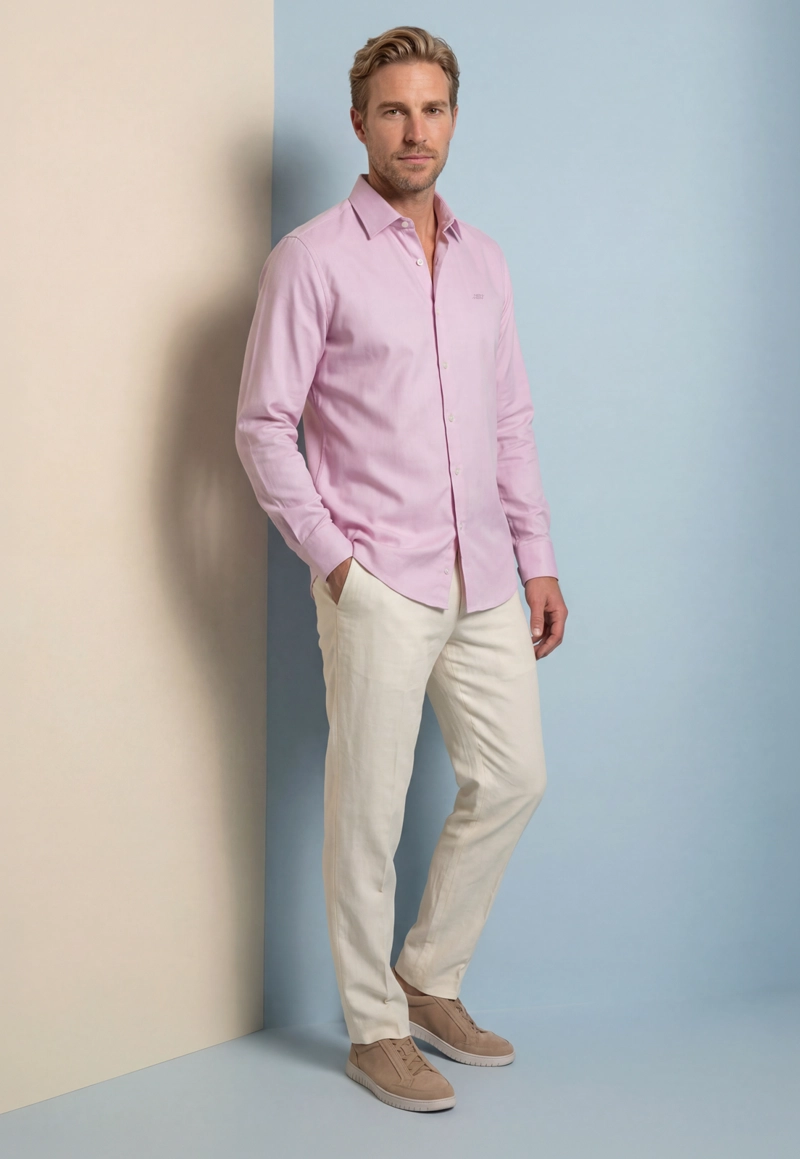CAMISA BUSINESS AIDEM PINK - 5