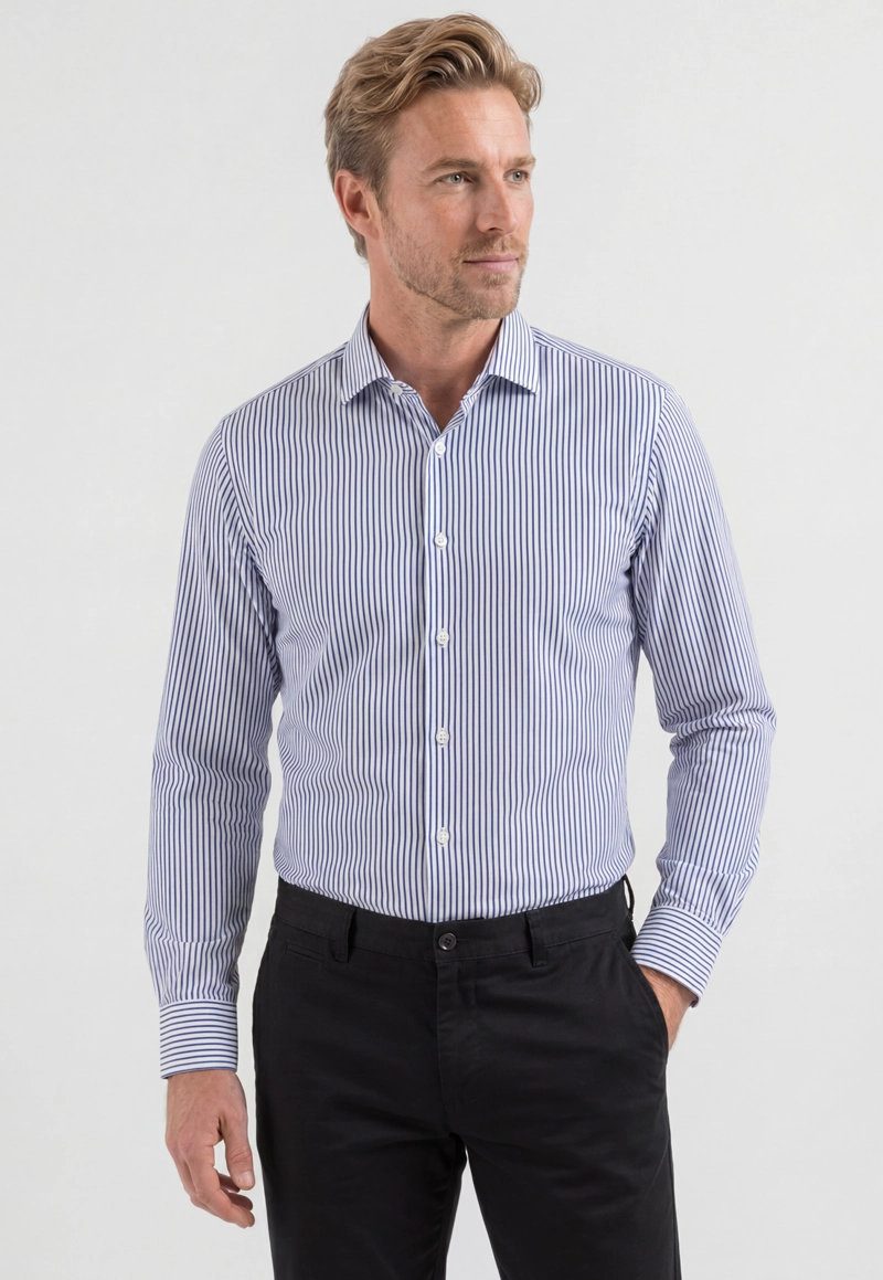 CAMISA PRAGA BLUE - 1