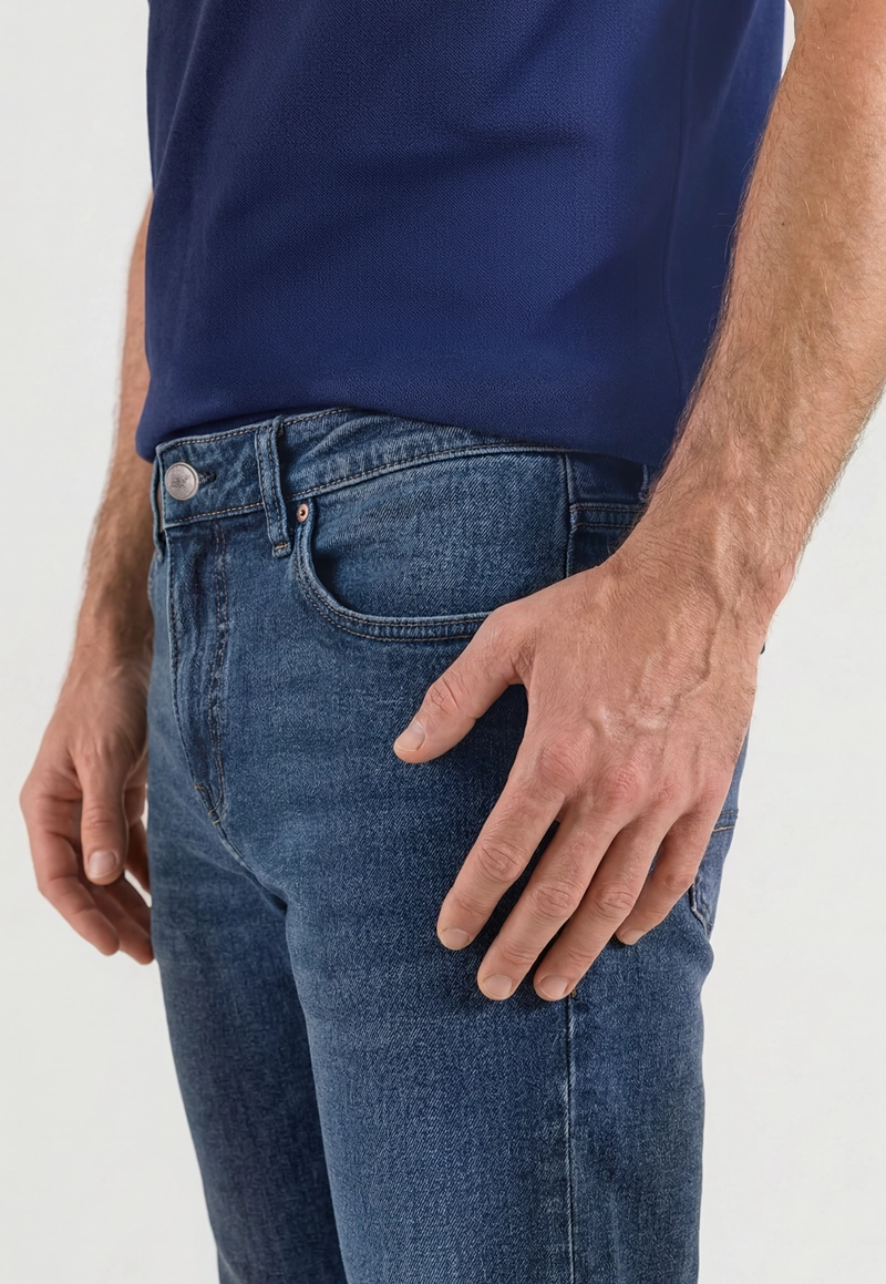 JEANS SAGUNTO NAVY - 3