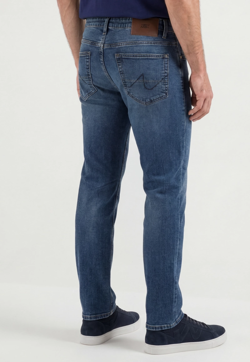 JEANS SAGUNTO NAVY - 4