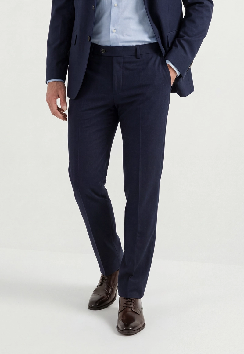 PANTALON SLIM CALAMO NAVY - 1