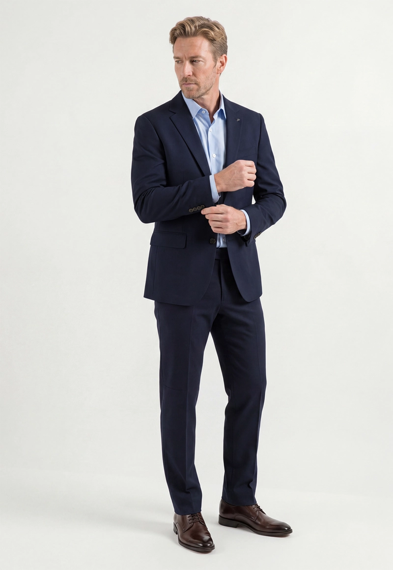 PANTALON SLIM CALAMO NAVY - 2