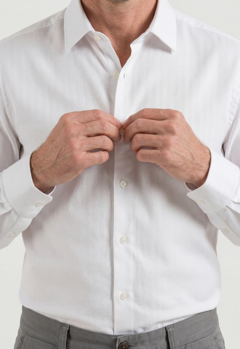 CAMISA AIDEM SLIM WHITE - 3