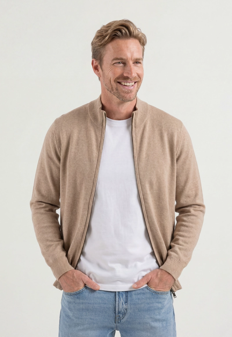 SWEATER LUARCA TAUPE - 1