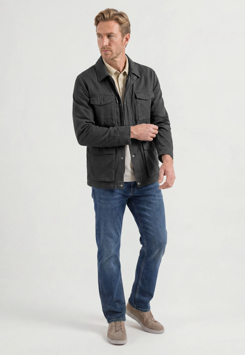 CHAQUETA MADRID CHARCOAL - 2