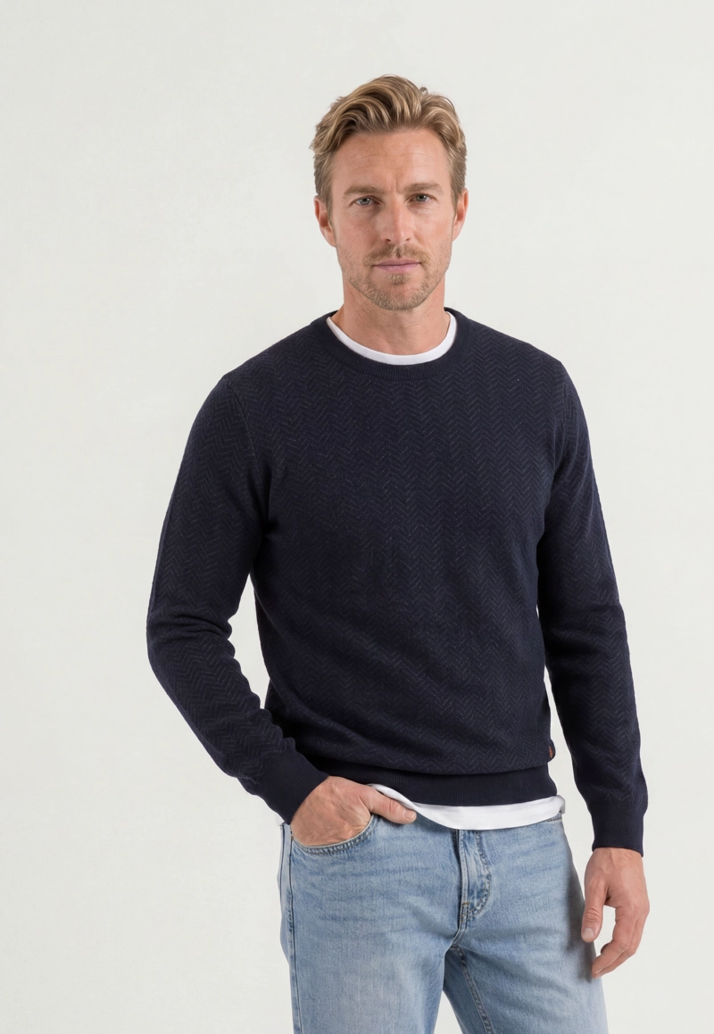 SWEATER LILLE NAVY - 1