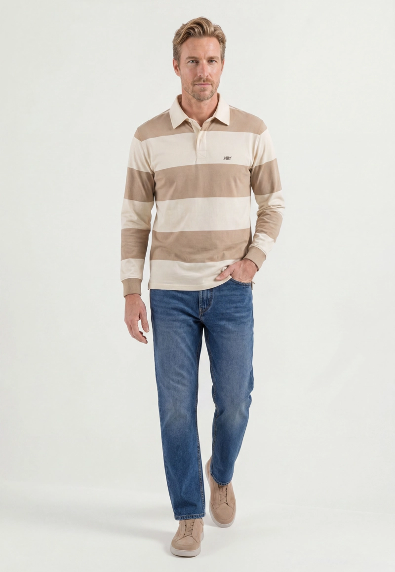 POLO SEILLANS TAUPE - 2