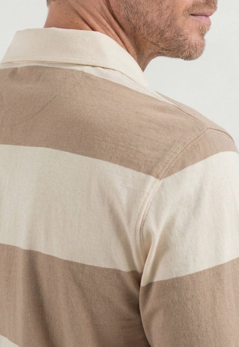 POLO SEILLANS TAUPE - 4