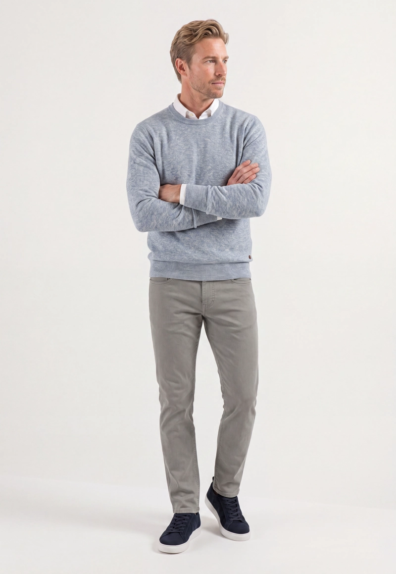 SWEATER REIMS LT. BLUE - 2