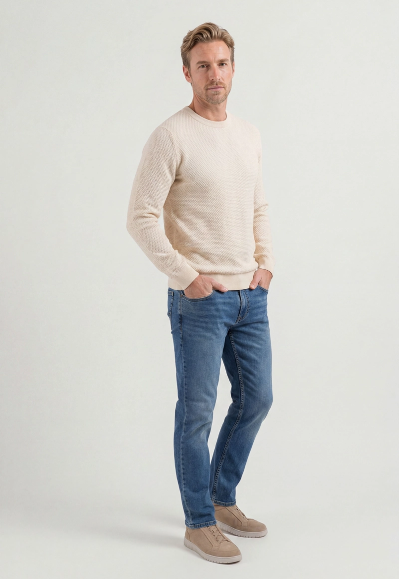SWEATER PAMPLONA ECRU - 2