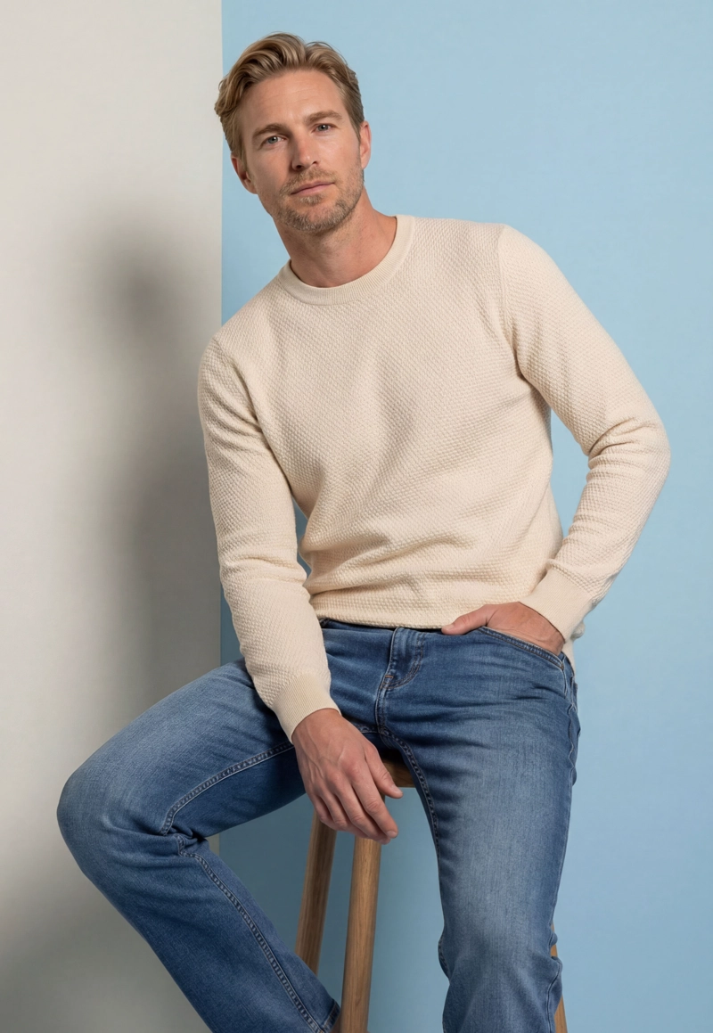 SWEATER PAMPLONA ECRU - 5