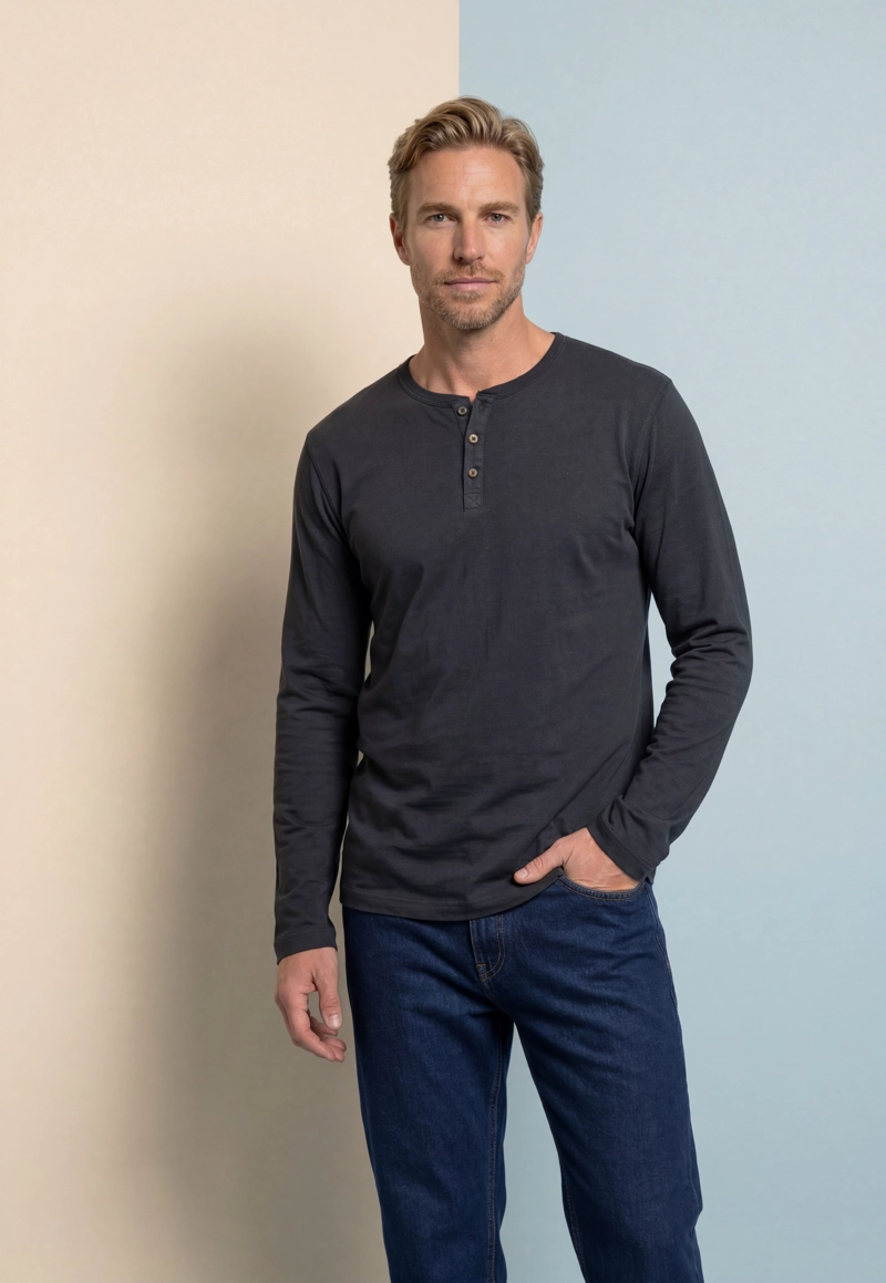 POLERA IBIZA REGULAR BLACK - 5