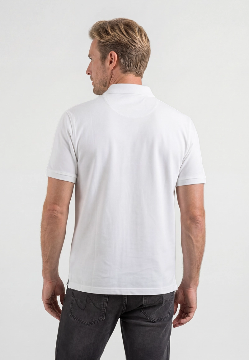 POLO NANTES SLIM WHITE - 4