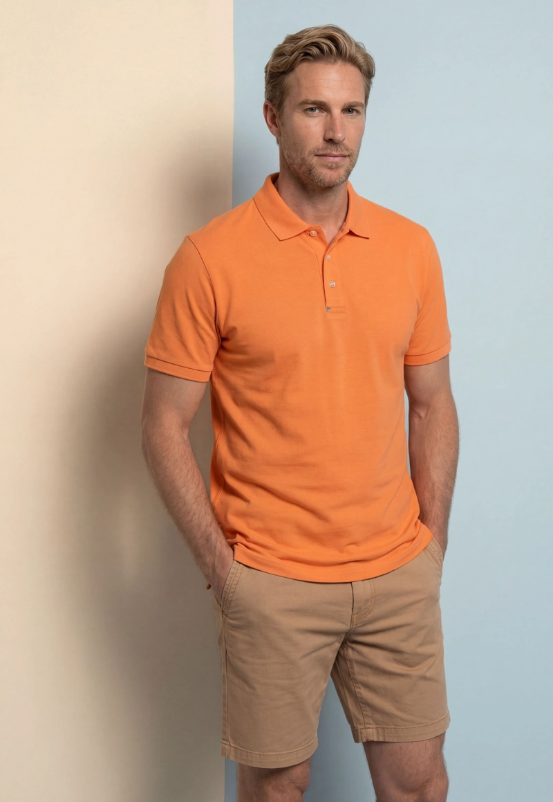 POLO NANTES ORANGE - 5