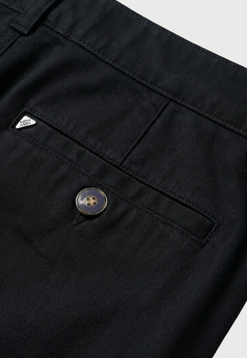 PANTALON SLIM BAGNEAUX BLACK - 4
