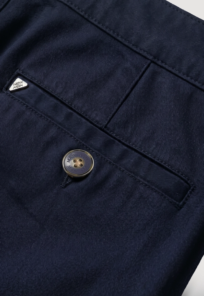 PANTALON SLIM BAGNEAUX NAVY - 4