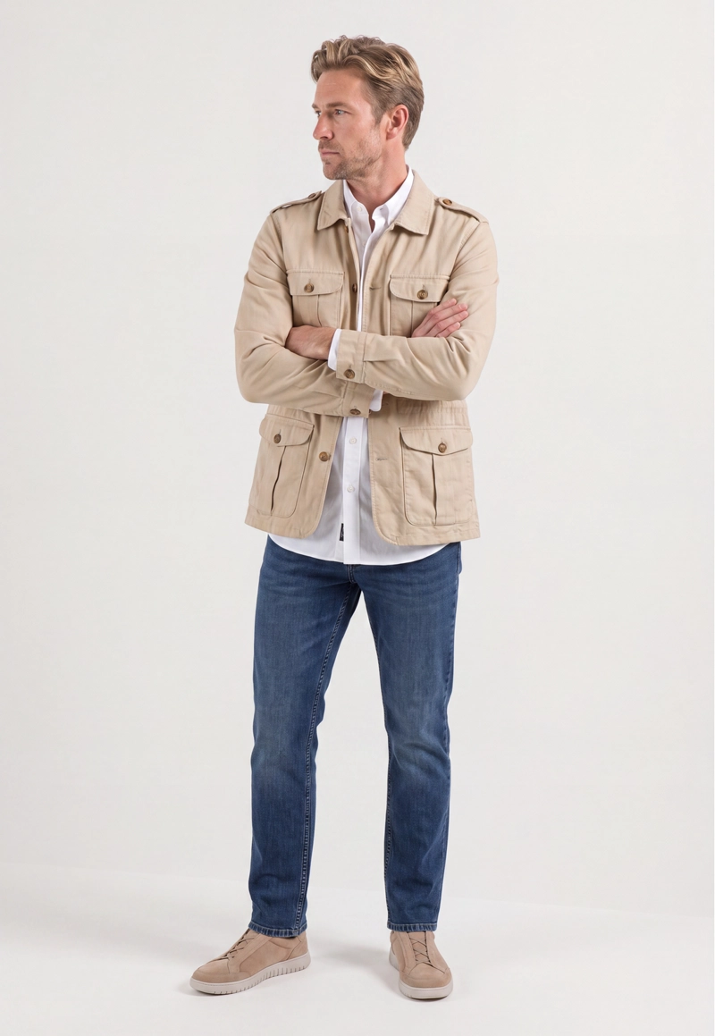 CHAQUETA SAHARIANA SAND - 3