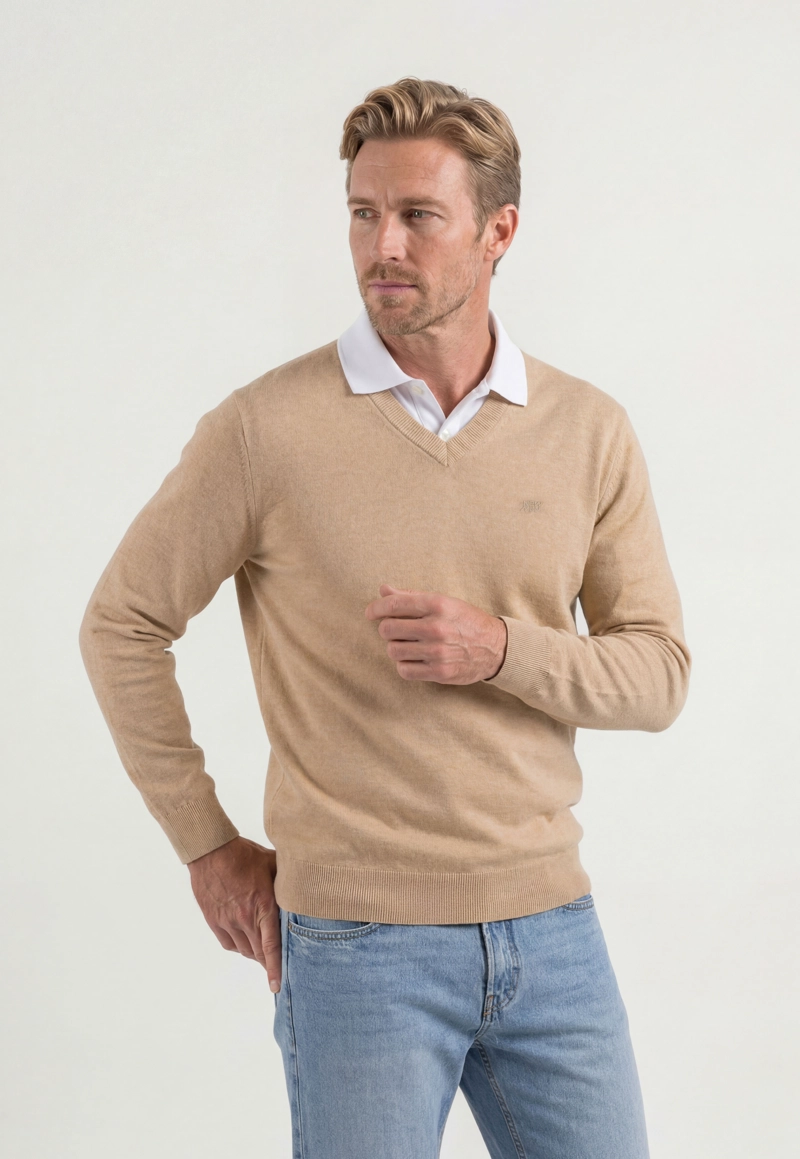 SWEATER NANTES TAUPE - 1